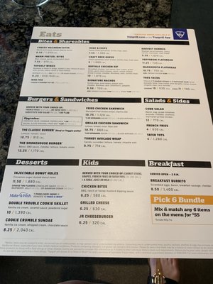 Menu photo 2 Topgolf Fishers, IN