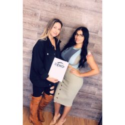 The Reno Brow Chick - My student graduated her 3 day training course !