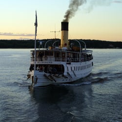 Blidösundsbolaget - S/s Blidösund under en kvällstur