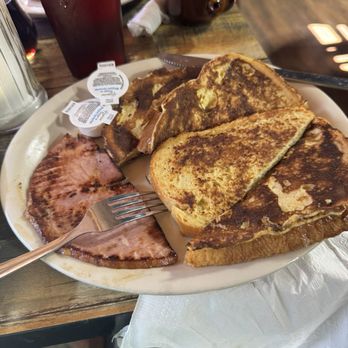 Country Kitchen And Bakery - French toast plain with Ham - Bakeries Near Me - Lampasas, Texas Country Kitchen And Bakery - French toast plain with Ham - Bakeries Near Me - Lampasas, Texas