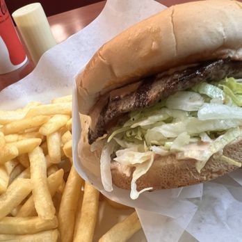Tam's Burgers - The Original with lots of lettuce. - Burgers Near Me - Azusa, California Tam's Burgers - The Original with lots of lettuce. - Burgers Near Me - Azusa, California