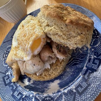 Chez Genèse - Rosemary Chicken Biscuit - French Near Me - Greensboro, North Carolina Chez Genèse - Rosemary Chicken Biscuit - French Near Me - Greensboro, North Carolina