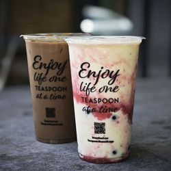 Teaspoon - Vietnamese Coffee and Strawberry Colada.