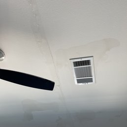 Water intrusion. B&M Management company aka, Ascent Management company has not contracted the repairs. It's been a month.