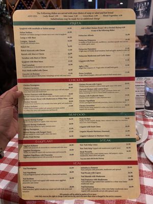 Menu photo 2 Little Italy Restaurant San Antonio, TX Menu photo 2 Little Italy Restaurant San Antonio, TX