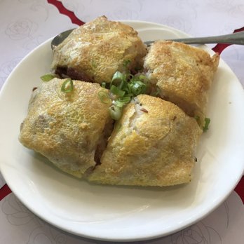 Hubei Restaurant - Wuhan Bean Skin. Actually filled with delicious zongzi filling! - Chinese Near Me - Millbrae, California
