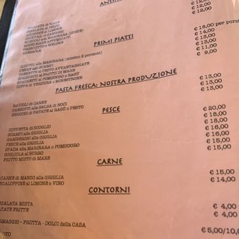 Il Bocconcino - The menu in 5 different languages - Seafood Near Me - Monterosso al Mare, SP Il Bocconcino - The menu in 5 different languages - Seafood Near Me - Monterosso al Mare, SP