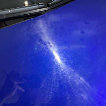 Ace Mobile Auto Detailing - Damaged paint on hood (BEFORE) - Auto Detailing Near Me