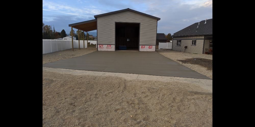 Open for Business BURDETT CUSTOM CONCRETE Coeur d'Alene, Idaho