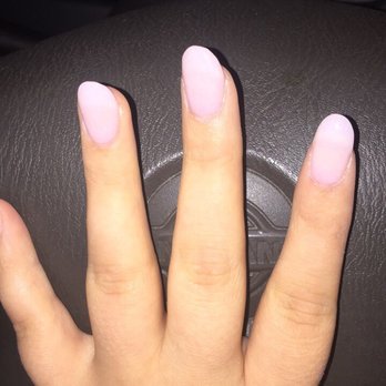 CP Nails and spa - NexGen nails with Acrylic tips in light pink - Nail Salons Near Me - Ann Arbor, Michigan