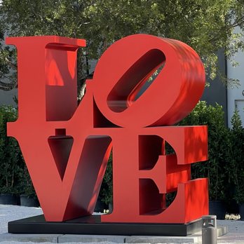 Nader Sculpture Park - Robert Indiana - Art Museums Near Me - Miami, Florida Nader Sculpture Park - Robert Indiana - Art Museums Near Me - Miami, Florida