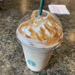 Barnes & Noble Booksellers - Caramel blended frappe