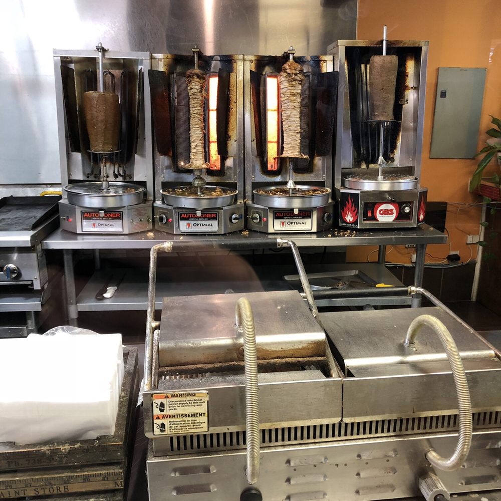 Donair Town - a commercial kitchen with a lot of equipment - Donairs Near Me - Coquitlam, British Columbia