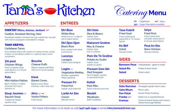 Tania's Kitchen NYC by null