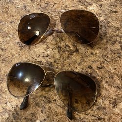 Hayden Optometric - The top pair is the pair I purchased for $432. The bottom pair is my own WITH gradient. I requested that these look identical. Not the case
