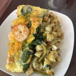 Boutique Seafood Omelet