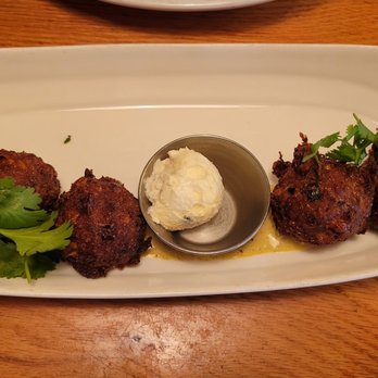 City Tap House - Corn and crab hushpuppies... AMAZING! - Gastropubs Near Me - Nashville, Tennessee