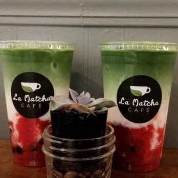 La Matcha Cafe - Strawberry matcha latte x2 - Coffee & Tea Near Me - Burlingame, California La Matcha Cafe - Strawberry matcha latte x2 - Coffee & Tea Near Me - Burlingame, California