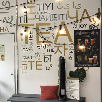 Prolece Tea - interior decor - Bubble Tea Near Me - Pasadena, California Prolece Tea - interior decor - Bubble Tea Near Me - Pasadena, California