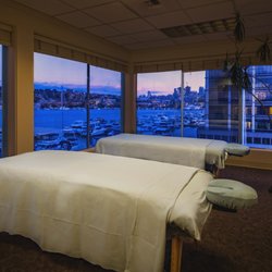 Seattle Massage Oasis - Couples massage with our stunning view.