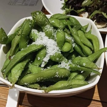 Morimoto Maui - Seasalt edamame - Japanese Near Me - Wailea, Hawaii Morimoto Maui - Seasalt edamame - Japanese Near Me - Wailea, Hawaii