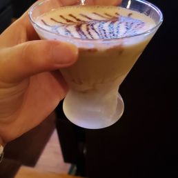 Mudslide in a chilled glass