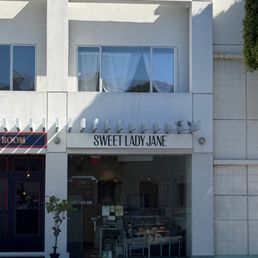 Exterior outside entrance of Sweet Lady Jane - Beverly Hills, California Exterior outside entrance of Sweet Lady Jane - Beverly Hills, California