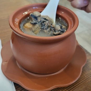 Y.our Cafe - Ginseng Soup with Silkie Chicken - Chinese Near Me - San Marino, California Y.our Cafe - Ginseng Soup with Silkie Chicken - Chinese Near Me - San Marino, California