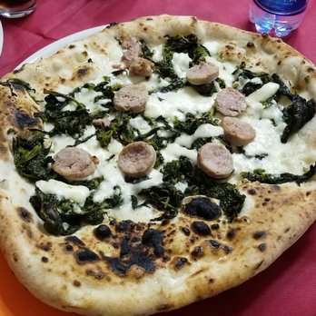 Aiello - Sausage and broccoli pizza - Pizza Near Me - Naples, NA
