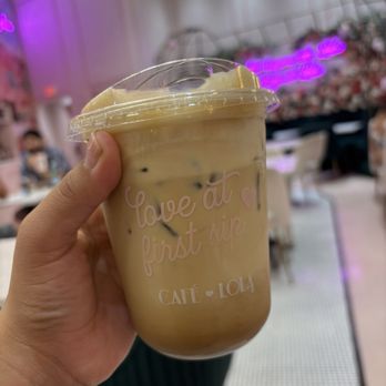 Cafe Lola - Alex's signature latte - Bakeries Near Me - Las Vegas, Nevada