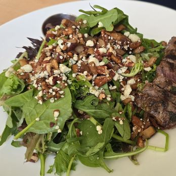 Vinaigrette - The Nutty Pear Fessor with Steak - Salad Near Me - Albuquerque, New Mexico