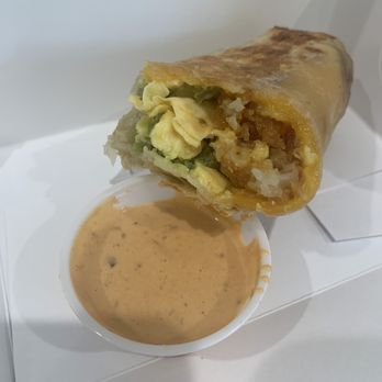 Wake and Late - Vegetarian bkfst burrito - Breakfast & Brunch Near Me - Pasadena, California Wake and Late - Vegetarian bkfst burrito - Breakfast & Brunch Near Me - Pasadena, California