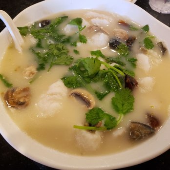 Inshou Cafe - Fish congee with preserved eggs. - Chinese Near Me - San Mateo, California