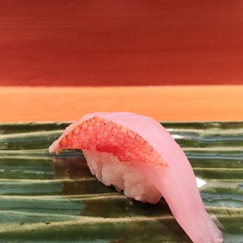 An Japanese Restaurant - Nigiri, kinmedai, "splendid alfonsio" - Sushi Bars Near Me - San Francisco, California