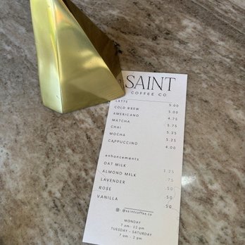 Saint Coffee - Saint Coffee Menu (Summer 2025) - Coffee & Tea Near Me - Fresno, California Saint Coffee - Saint Coffee Menu (Summer 2025) - Coffee & Tea Near Me - Fresno, California