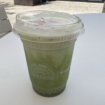 Capital One Café - Strawberry cold foam matcha - Coffee & Tea Near Me - San Diego, California Capital One Café - Strawberry cold foam matcha - Coffee & Tea Near Me - San Diego, California