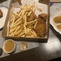 Brownies - Chicken dinner with tenders appy
