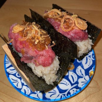 Omai Restaurant - Bluefin Tuna Handroll - Japanese Near Me - Toronto, Ontario