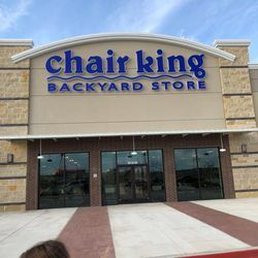 Exterior outside entrance of Chair King Backyard Store - The Colony, Texas Exterior outside entrance of Chair King Backyard Store - The Colony, Texas