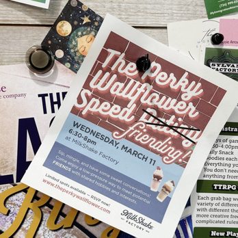 MilkShake Factory Ann Arbor - Speed Friending flyer - Desserts Near Me - Ann Arbor, Michigan MilkShake Factory Ann Arbor - Speed Friending flyer - Desserts Near Me - Ann Arbor, Michigan