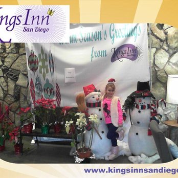 Kings Inn San Diego - Photo booth with props in lobby - San Diego, CA