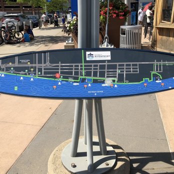 RiverWalk - The map the start point is by the food area - Parks Near Me - Detroit, Michigan RiverWalk - The map the start point is by the food area - Parks Near Me - Detroit, Michigan