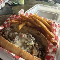 The Hunger Shack - Philly cheese steak