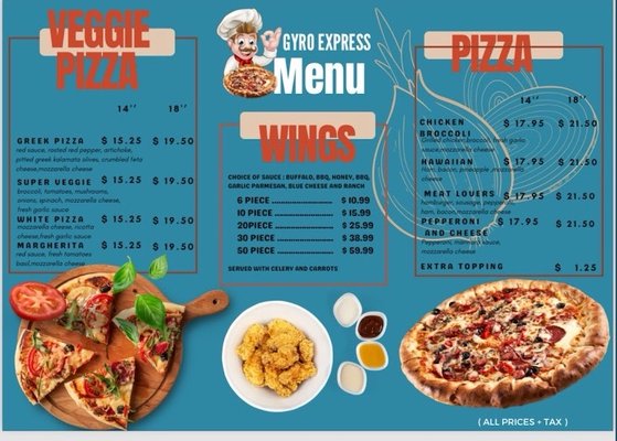 Menu photo 5 Gyro Express Chicopee, MA