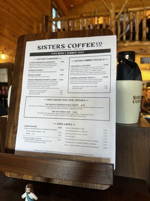 Menu photo 3 Sisters Coffee Company Sisters, OR Menu photo 3 Sisters Coffee Company Sisters, OR