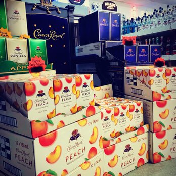 Burton's Liquor Mart - boxes of peaches - Beer, Wine & Spirits Near Me - Tulsa, Oklahoma