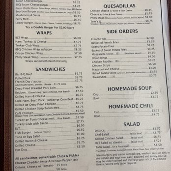 Tom's Country Cafe - Cafes Near Me - Mercer, Wisconsin