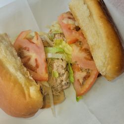 Dank Frank's - Blackened tuna salad sandwich