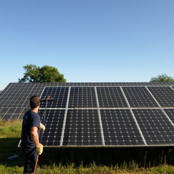 Solar Panel Cleaning Services - Solar farm cleaning. We have the capability to hand clean entire solar farms - Window Washing Near Me