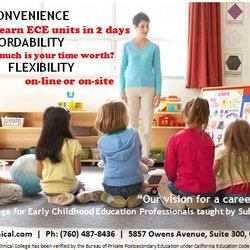 Theoria Technical College - We pride ourselves on helping shape the Future of Early Childhood Education.